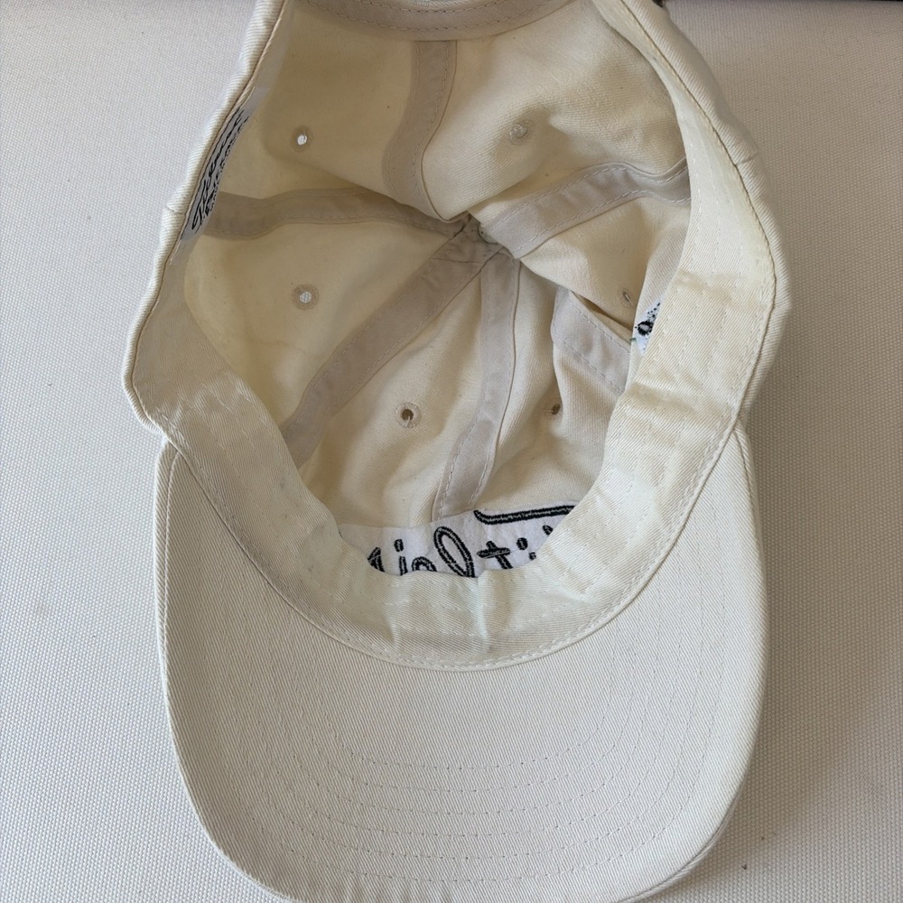 Vintage Titleist Texace Hat White Strap Made USA Golf 90s Princess Anne Club - Picture 6 of 9